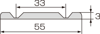 FR-3W　寸法図
